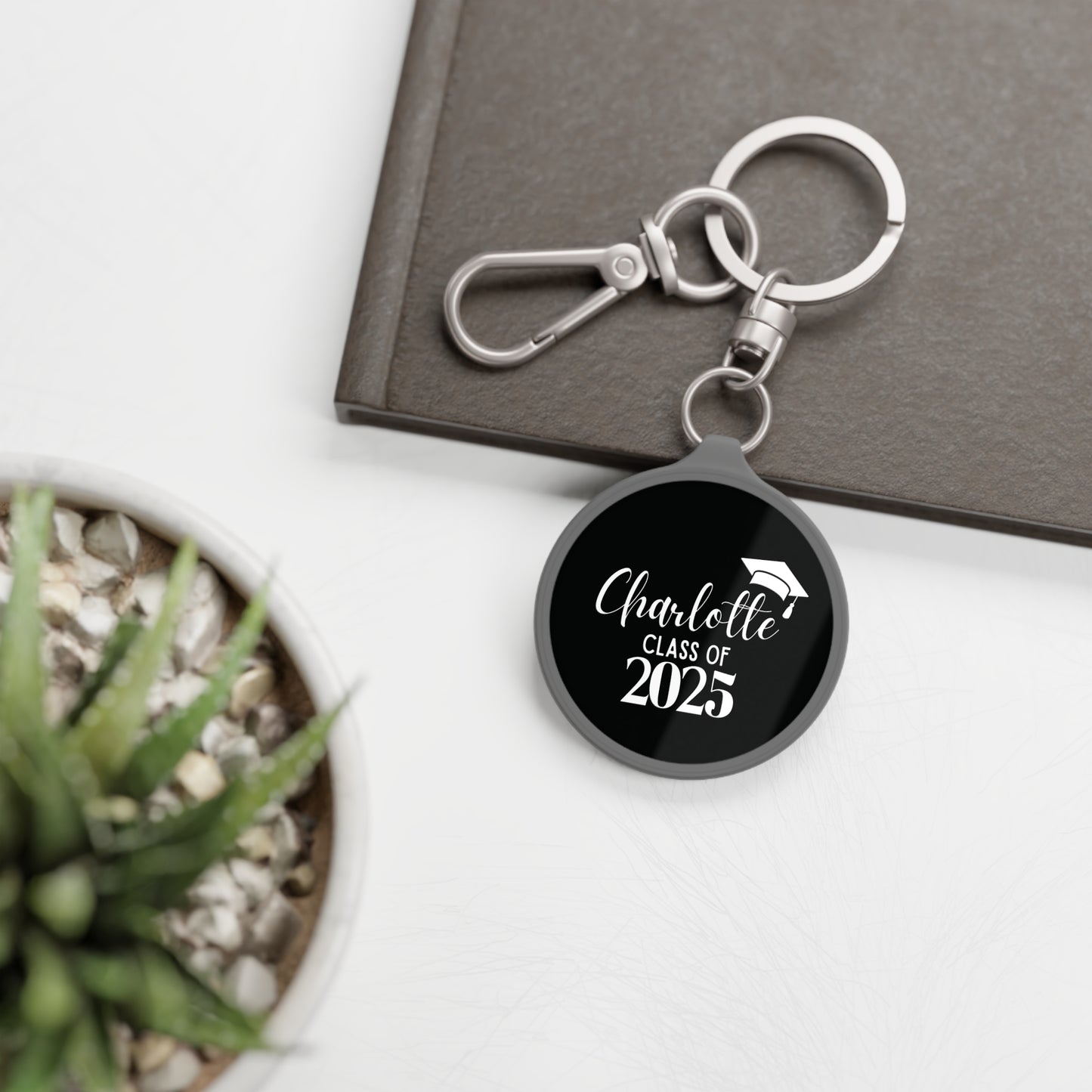 Personalized Graduation Keychain – Custom Name & Year | Class of 2025 Gift