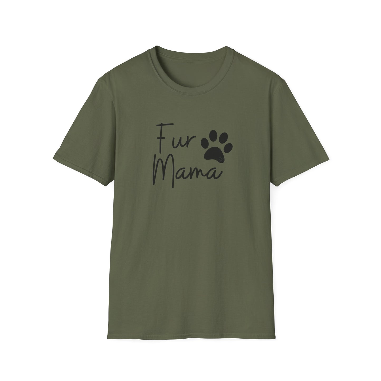 Fur Mama T-Shirt – Cute Pet Lover Tee – Dog Mom Shirt – Gift for Dog Moms