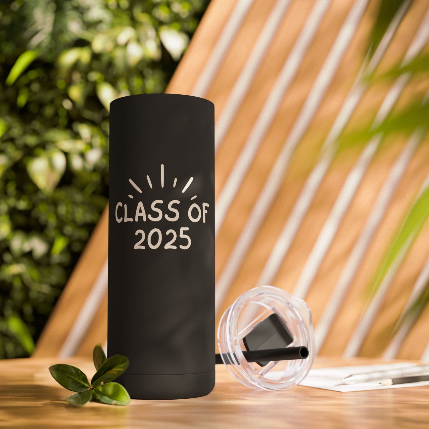 Class of 2025 Tumbler – Custom Graduation Gift | Insulated 20oz Matte Skinny Tumbler