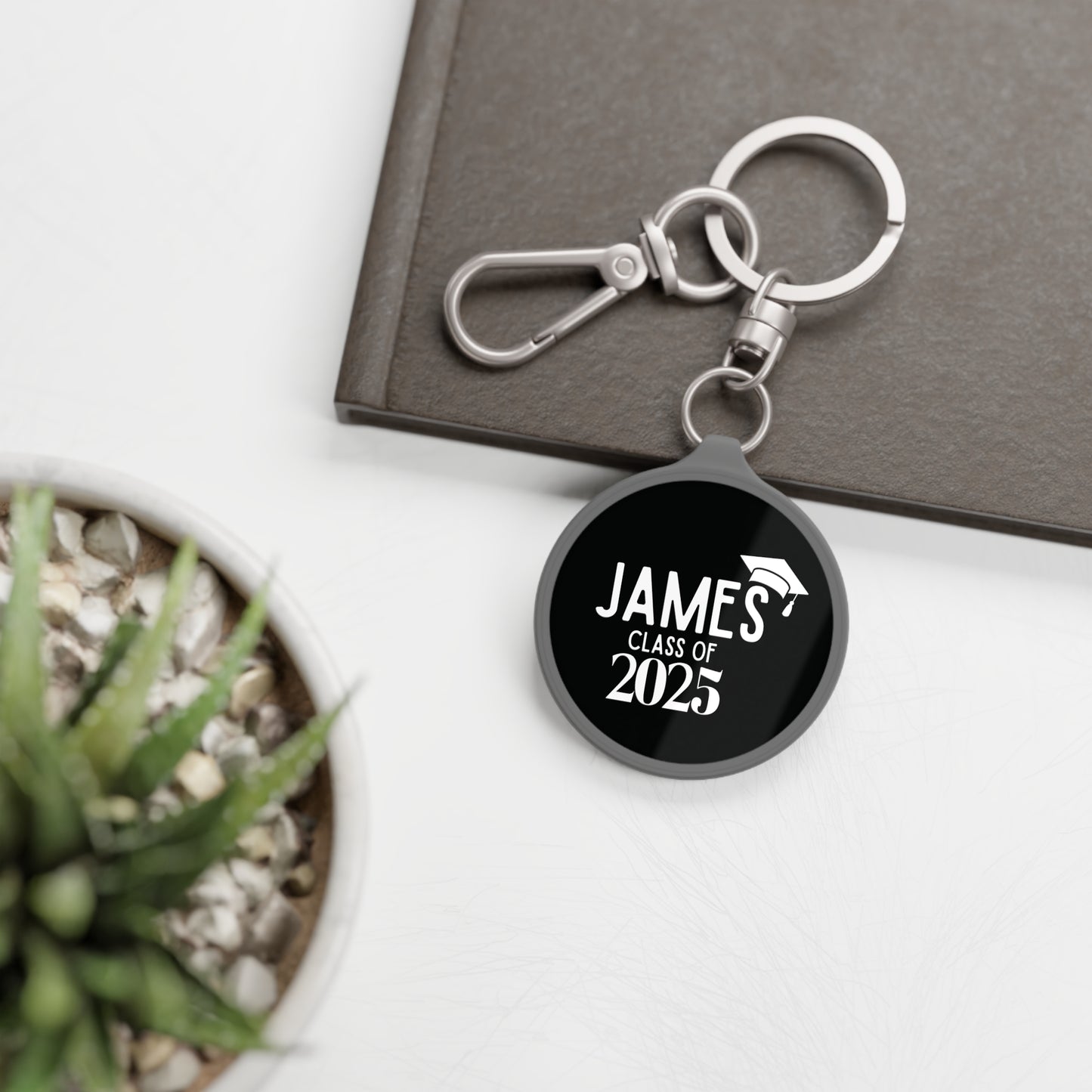 Personalized Graduation Keychain – Custom Name & Year | Class of 2025 Gift