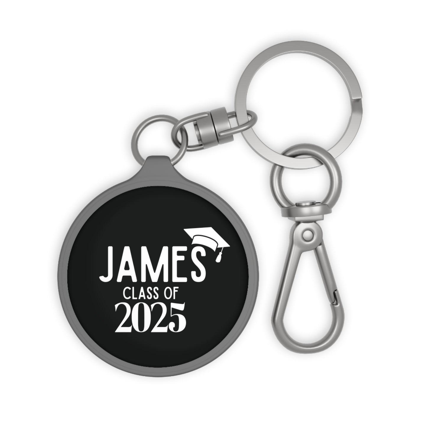 Personalized Graduation Keychain – Custom Name & Year | Class of 2025 Gift