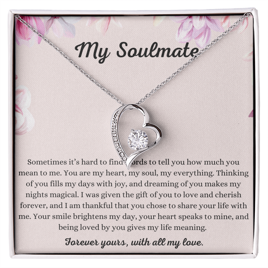 Gift for Soulmate | Fiancé | Wife | The Perfect Gift for Your Forever Love